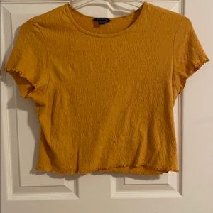 American Eagle smocked top
